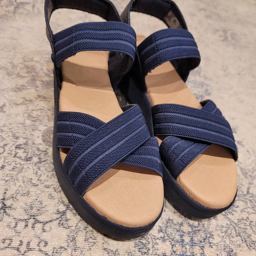 SPERRY Women's Navy Sandals SZ.7